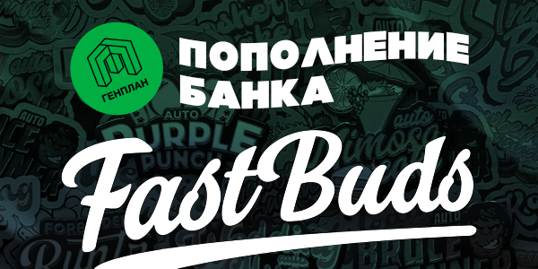 Пополнение сидбанка Fast Buds 